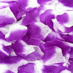 Gift Box Filler- Artificial Rose Petals - Purple