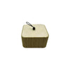 Bamboo Storage Pull Up Box With Lid - Natural