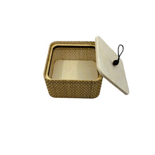 Load image into Gallery viewer, Bamboo Storage Pull Up Box With Lid - Natural
