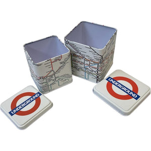 Tin Box Set Of 2 Underground