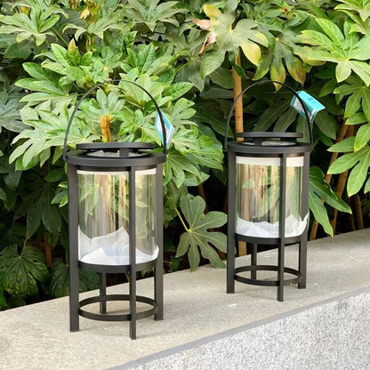 Glass Lantern Candle Holder