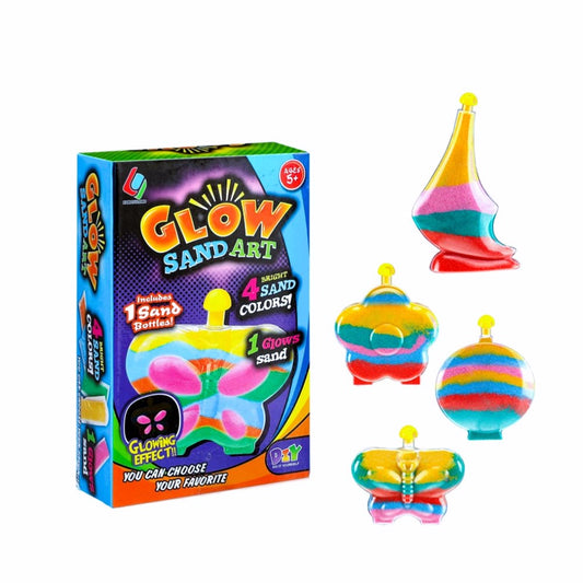DIY Sand Art Kit - Glow in the dark