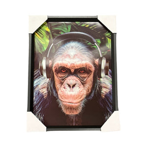 3D Wall Art Frame - Monkey