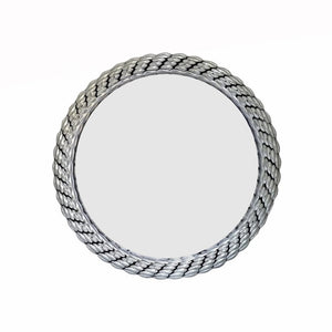 Round Wall Mirror - Silver