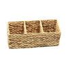 Water Hyacinth Basket 3 Partition