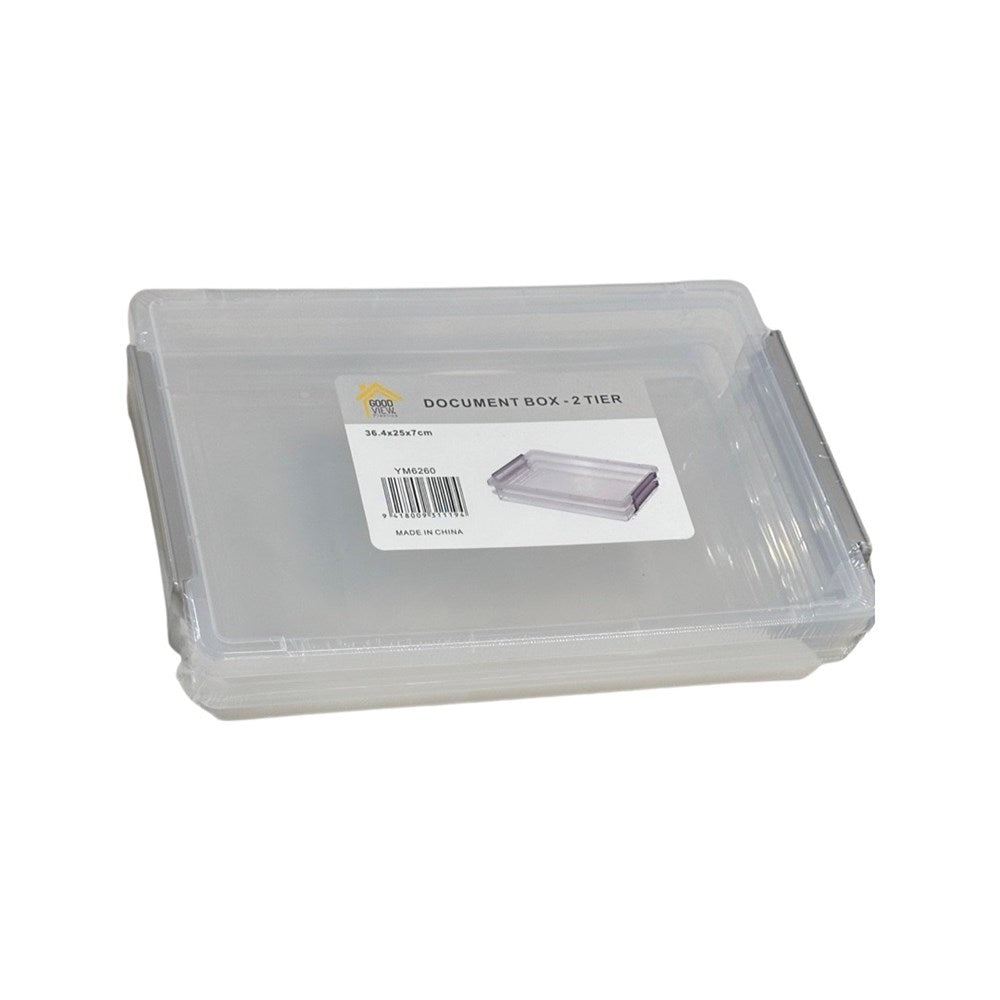 Document/File Box - 2 Tier
