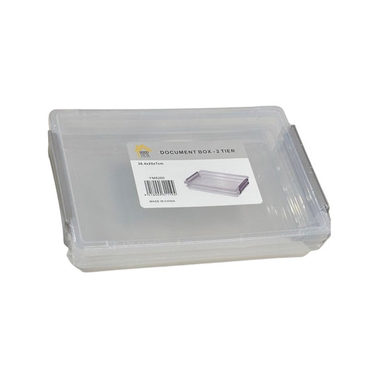 Document/File Box - 2 Tier