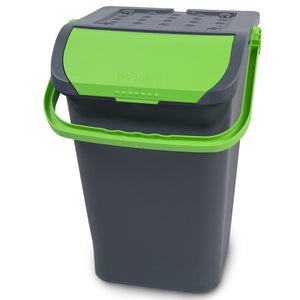 ECOLOGIC ITALIAN DUST BIN 40L GREEN