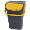 ECOLOGIC ITALIAN DUST BIN 40L YELLOW