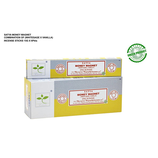 Satya Earth Series Money Magnet Incense Sticks 15g