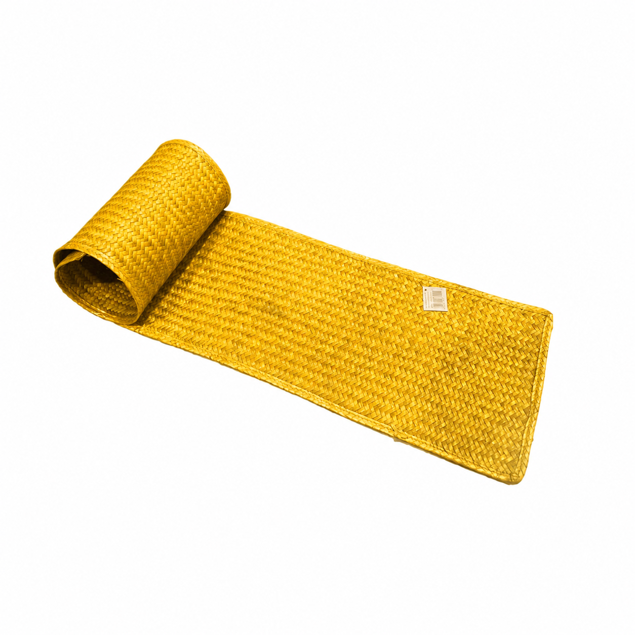 Flax/Seagrass Runner Yellow 30cm x 150cm