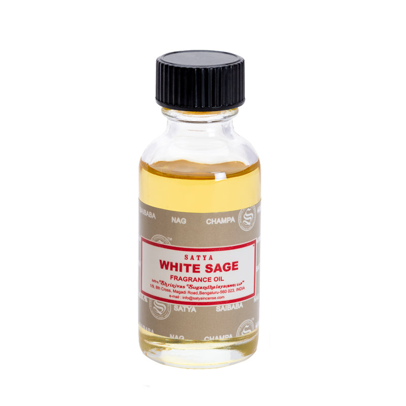 Satya Fragrance Oil - White Sage 15ml