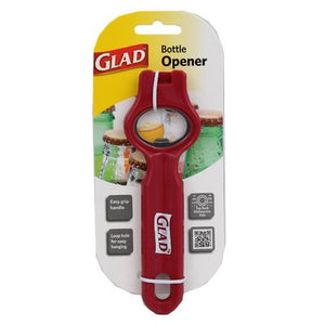 GLAD BOTTLE OPENER, RED (Product of USA)