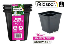 Load image into Gallery viewer, Lightweight garden pots - 11x11x11.5cm
