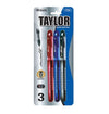 BAZIC Taylor Assorted Color Rollerball Pen (3/Pack) (Product Of USA)