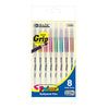 BAZIC 8 Color Prima Stick Pen w/ Cushion Grip (Product of USA)