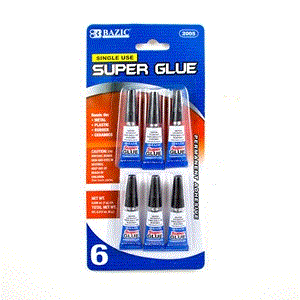 BAZIC 1 g Single Use Super Glue (Product of USA)