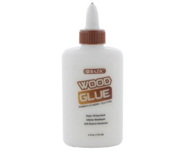 BAZIC Wood Glue  4 FL OZ (118 mL) (Product Of USA)