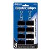 BAZIC Medium Black Binder Clip -1 1/4" (Product Of USA)