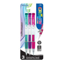 Load image into Gallery viewer, BAZIC Crown Dazzle 0.5 mm Mechanical Pencil (3/Pack) (Product Of USA)
