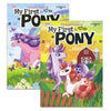 BAZIC MY FIRST PONY FOIL & EMBOSSED Coloring & Activity Book (Product Of USA)