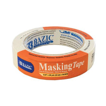 Load image into Gallery viewer, BAZIC 24mm x 40yds General Purpose Masking Tape (Product Of USA)
