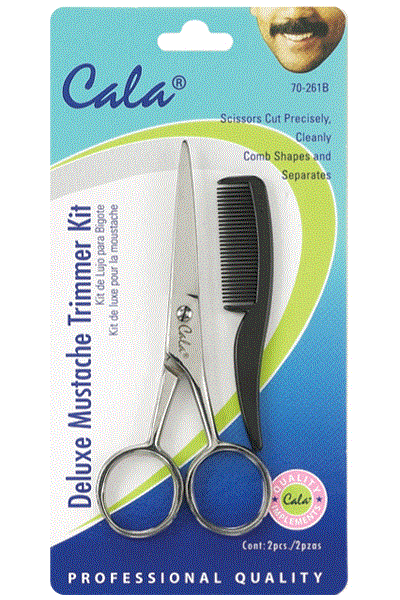 CALA DELUXE MUSTACHE TRIMMER KIT (Product of USA)