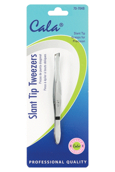 CALA SLANT TIP TWEEZERS (Product of USA)