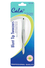 Load image into Gallery viewer, CALA BLUNT TIP TWEEZERS (Product of USA)
