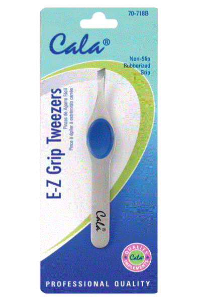 CALA E-Z GRIP TWEEZERS (Product of USA)