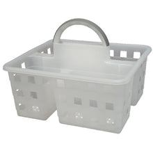 Load image into Gallery viewer, Tote Caddy w Grey Handle White
