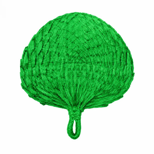 Palm Leaf Fan Coloured - Green
