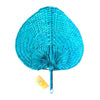 Bamboo Fan Coloured - Blue