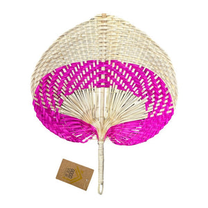 Bamboo Fan Design - Pink