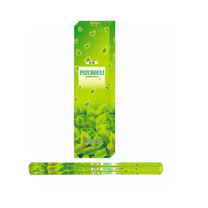 Incense Long Hexa 42cms - Patchouli (10Sticks)