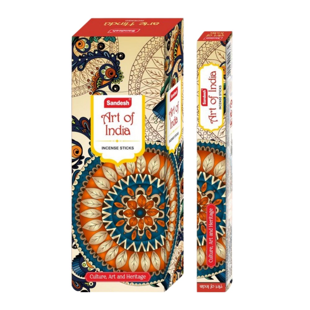 Incense Square -Art Of India (20Sticks)