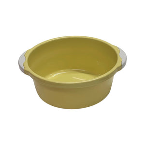 Basin W Handle 35.8cm Yellow
