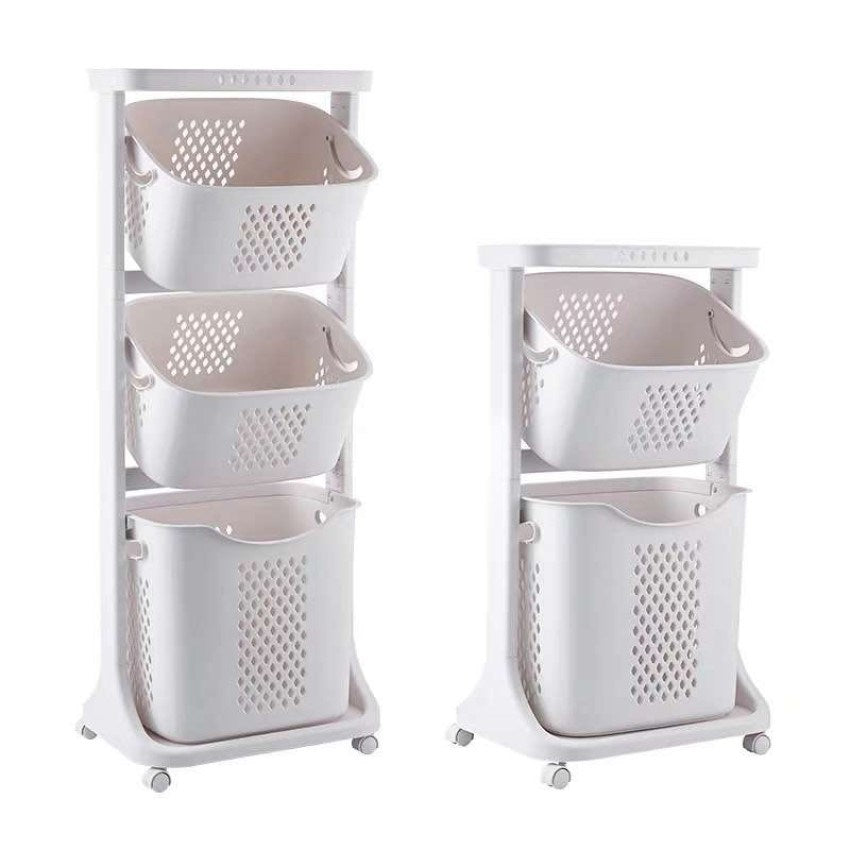 2 Tier Laundry trolley with removable basket