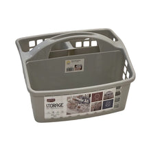 Load image into Gallery viewer, Tote Caddy w Holes Small Grey

