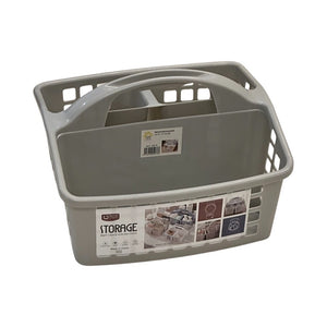 Tote Caddy w Holes Small Grey