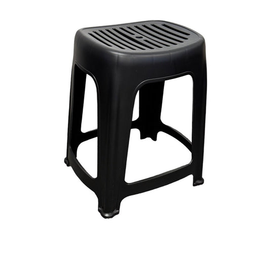 Vented Stool 44cm Black