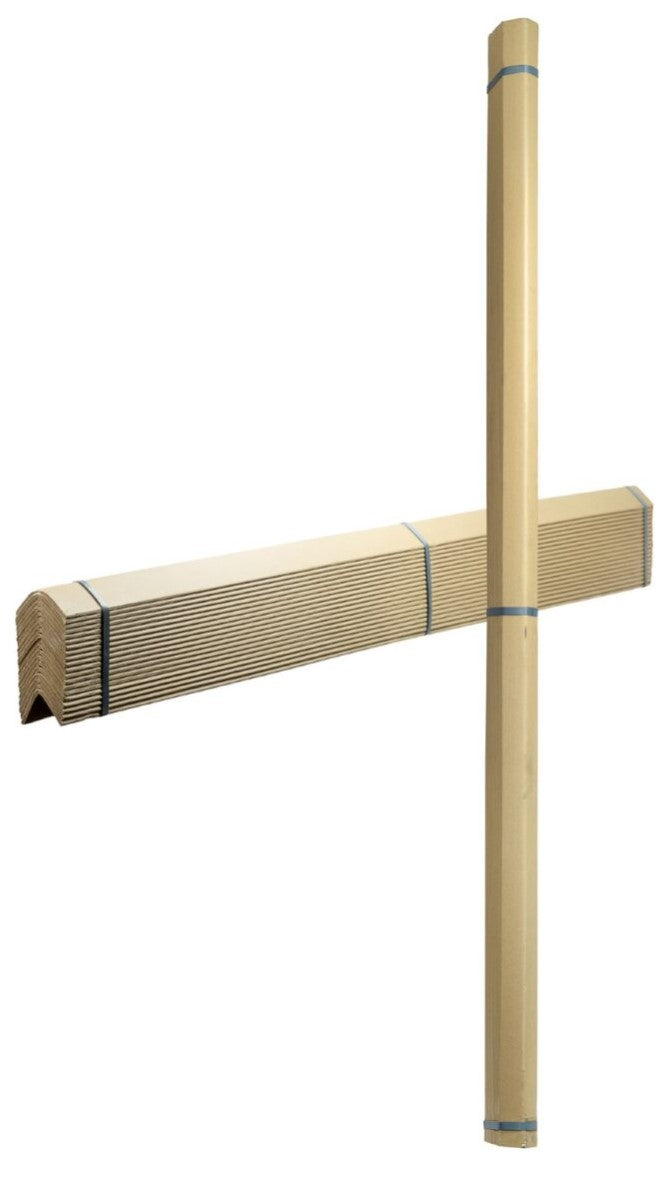 Cardboard Corner Board - Brown, 50mm x 50mm x 4mm x 1500mm (20) 