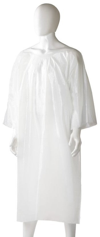 Polyethylene Splash Jacket - White, 800mm x 1300mm x 30mu (200)   