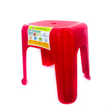 Load image into Gallery viewer, Rectangular Plastic Stool 330x285x330mm
