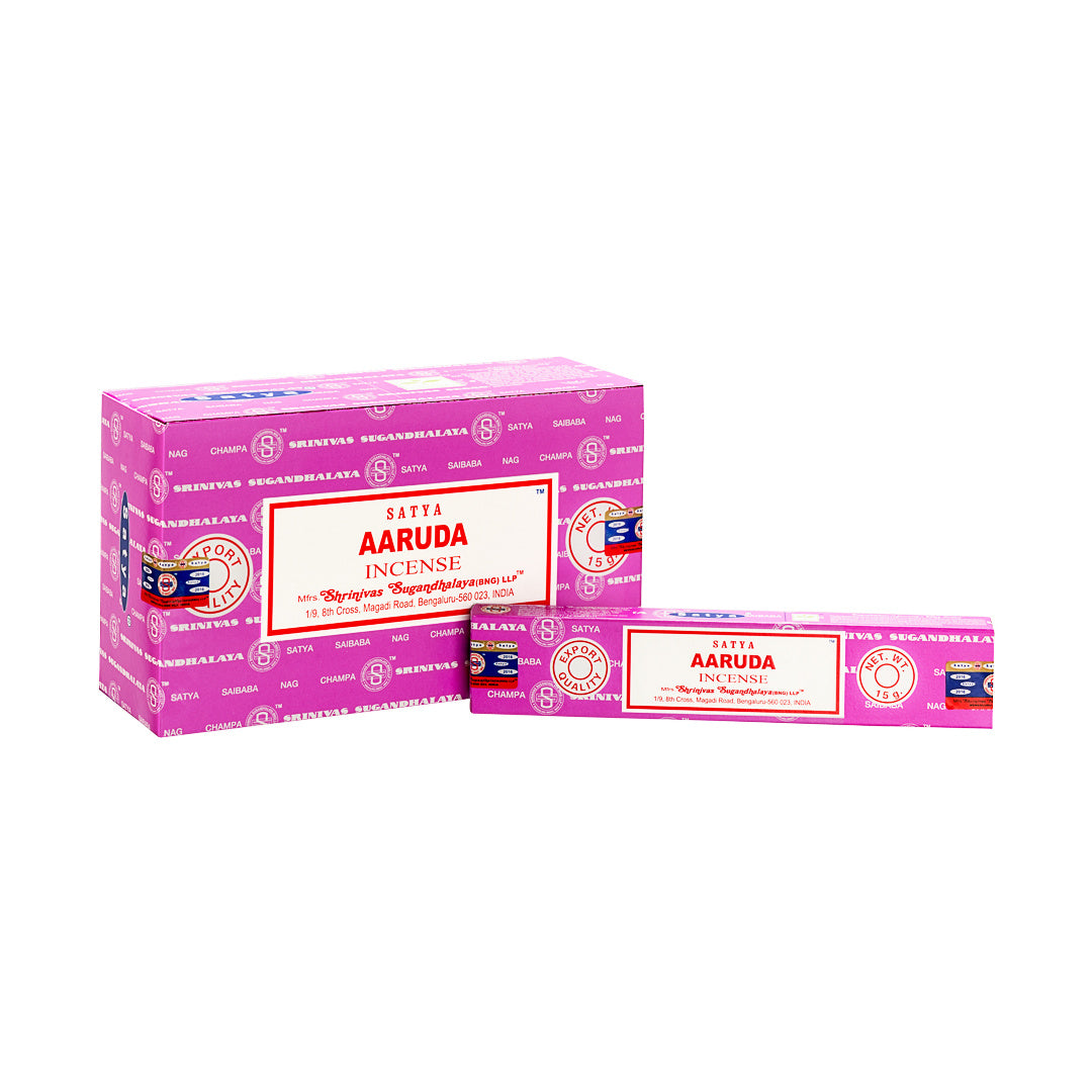 Satya Aaruda Masala Incense 15g – Box of 12