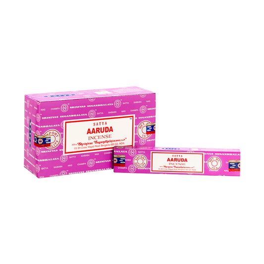 Satya Aaruda Masala Incense 15g – Box of 12