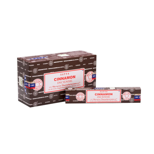 Satya Cinnamon Masala Incense 15g – Box of 12