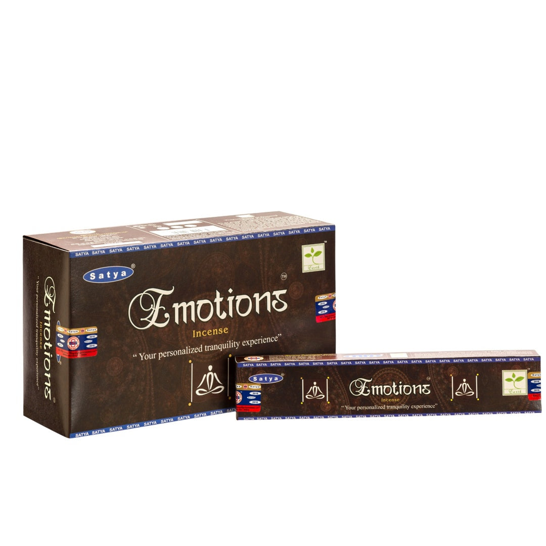 Satya Emotions Masala Incense 15g – Box of 12