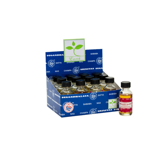 Satya Dragon's Blood Fragrance Oil 15ml – Pack of 12