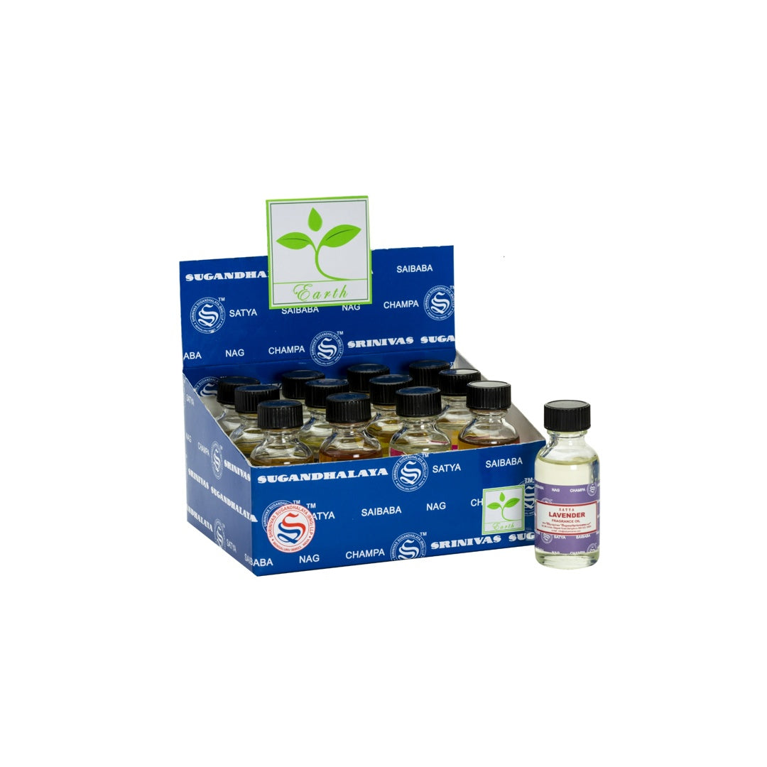 Satya Lavender Fragrance Oil 15ml – Pack of 12
